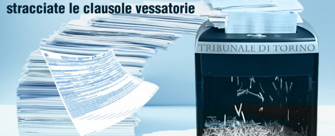 Sentenza contro clausole vessatorie nelle polizze RC Auto